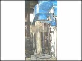 Image for 50 HP Cayuga disperser, vari-speed hyd.drive w/50 HP explosion proof pump, 42" L shaft, 67" rise, air over oil lift cyl, floor mounted, #17196