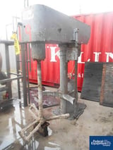 Image for 15 HP Myers, bow tie slow speed mixer, Stainless Steel shaft & blade, air over oil hyd.lift w/air tank, 230/460 V.explosion proof, floor mount, #48493
