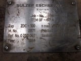 Image for 40" x 118" Escher-Wyss #ZDC-100, 260 HP, decanter type, S/N 2870, 1984, #43025