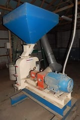 Image for Schutte-Buffalo Schutte Buffalo, hammer mill with Grizzly cyclone separator, (2) barrels, 20 HP