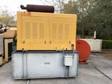 Image for 50 KW Onan/J Deere, diesel, 208 or 480 Volts, 3 phase, weatherproof enclosure, 12 lead reconnectable, 300 gallon double wall base fuel tank, battery charger, block heater, auto start, Medical facility takeout, 2082 hrs
