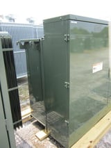 Image for 112.5 KVA 13800GY/7970 Primary, 208Y/120 Secondary, Transformer, pad mount, #MT1078