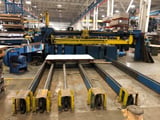 Image for 60" x .188" Herr Voss, drop stacker w/blower & side discharge, 20000 lb. stack weight, 24" max sheet length, lift table