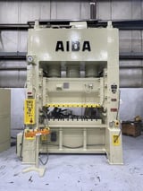 Image for 200 Ton, Aida #PDA-20M, straight side double crank press, 5.9" stroke, 23.7" Shut Height, air clutch & brake, 48-120 SPM