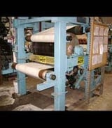 Image for 32" x 41" KMW, steam heated felted dryer, 30" belt, 7 felt rolls, 1 press nip roll