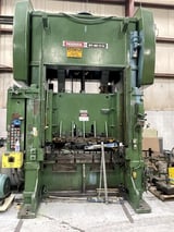 Image for 400 Ton, Niagara #BP2-400-72-42, straight side double crank press, 5" stroke, 29" Shut Height, air clutch & brake, 50-100 VSPM
