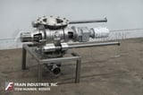 Image for Meyer #KIP, 316 Stainless Steel, rotary airlock, with a 12" diameter inlet & outlet, 19" diameter flanges, (8) vanes, 1-1/2 HP