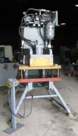 Image for 15 Ton, Continental, hydraulic press, 18" x 40" bed, 5" stroke, 15 HP hydraulic system, 220/440 V.
