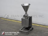 Image for Fryma #MZ-110, Stainless Steel, toothed, colloid mill with production rates from 300-3000 litres of product per hour, with 17-1/2" ID x 19" deep Stainless Steel, connical product hopper