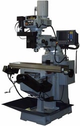 Image for Willis #1250II-3MP, 12" x50" tbl., 5 HP, 60-4200 RPM, 32" X, 17" Y, 18" Z, #40, box ways, Acu-Rite Millpower 3-Axis digital read out