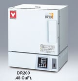 Image for 9.8" W x 8" H x 9.8" D Yamato #DR200, high temperature convection oven, +300 to +700 Deg. C, 115/220 V., 12/6.5 amps, new