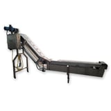 Image for 6" wide, Stainless Steel Z configuration conveyor, #18230