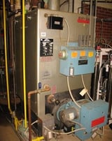 Image for 75 HP Bryan #CL-75W-FDG, flexible tube gas fired boiler, 30 psi, Honeywell gas valve