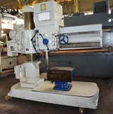 Image for 4' -11" Giddings & Lewis Bickford #952 Chipmaster, radial drill, 40-1600 RPM, tapping, t-slot box table, #5MT, 10HP, #28988