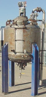 Image for 350 gallon Resun Manufacturing Co., Stainless Steel, 15 psi internal, 60 psi jacket, 150 Degrees Fahrenheit