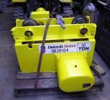 Image for 10 Ton, Detroit, pneumatic monorail hoist, serial #38104