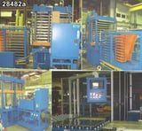 Image for Wabash MPI #AIL-10010HO-4028-LX, hydraulic molding & laminating inline press, 2003