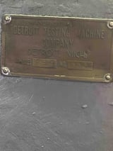 Image for Detroit #PH-1 Brinell tester, 5000 Kg, s/n 302