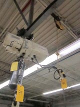 Image for .5 Ton, Conffig, Electric Chain Hoist, w/ spreader Bar, Trolley, Used