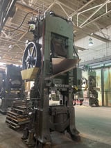 Image for 400 Ton, Bliss #663-A, knuckle joint press, 10" stroke, 19.5" Shut Height,.5" adj., 18 SPM, 30.5" x30.5" bed, 1955, #11471