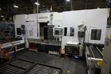 Image for Fuji #ANS-3400, single spindle twin turret CNC lathe, Fanuc 0iT-TD, tailstock, gantry ldr