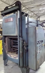 Image for 24" width x 36" D x 18" H Wisconsin #SDB-436-12G, batch temper gas-fired furnace, 1250 Degrees Fahrenheit