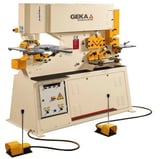 Image for 4" x 4" x 1/2" Geka #BENDICROP 60SD, 67 Ton Hydraulic Ironworker, Bending station, New