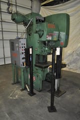 Image for 45 Ton, Bliss #C-45, flywheel type press, 3" stroke, 12.5" Shut Height, variable speed 40-120 SPM, air clutch
