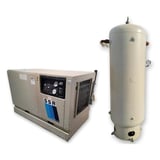 Image for 205 cfm, 125 psi, Ingersoll-Rand #SSR-EP50, rotary screw air compressor, 50 HP
