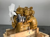Image for 24 HP Caterpillar #C1.5, Engine Assembly, 3 cylinder mech turbo diesel engine, sound attenuated enclosure 4, Surplus New Never Used