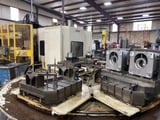 Image for Cincinnati #T-30, horizontal machining center, 40" X, 40" Y, 42" Z, 5000 RPM, CT50, Fanuc upgrade, coolant thru spindle, new spindle, 1992