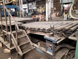 Image for 94" wide x 8' long, Chain conveyor, 20000 lb., 6-1/2" center to center spacing, 7" x 4-1/2" chain housing, 23" total height (22" to top of roll), 4-1/2" thick rollers