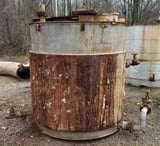 Image for 700 gallon Stainless Steel Tank w/ Jacket and Mixer, approx 4' 6" diameter x 6' T/T