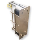 Image for Crepaco, Stainless Steel plate type heat exchanger, 37" H x 20" L x 13" W overall