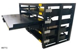 Image for rack engineering #rm-4.33h, sheet storage system, 4-shelves, automatic lock safety feature