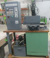 Image for Charmilles #E10 Isopulse Mounted Ram Type Edm w/ Cabinet Manuals Tooling Etc.