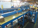 Image for Custom Hydraulic Straightener, 2-3/4" H x 10" width, 12' table length, hydraulic hold down, 4 vertical dies