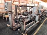 Image for Custom Built 65" sheet winder, (2) fixed winding positions, 32" OD rolls, chain driven