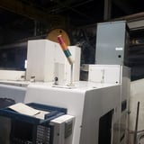 Image for Daewoo Doosan #DMV-3016LD, CNC vertical machining center, 24 automatic tool changer, 30" X, 16" Y, 20" Z, 8000 RPM, CT40,15 HP, Fanuc 0IMC, #8326