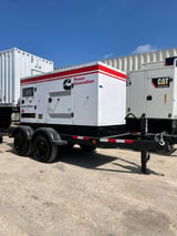 Image for 100 KW Cummins #C100D6RG, trailer mounted, weatherproof enclosure, 277/480V., 924 hours, 2012, Call for Price
