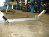 Image for 5.5" wide x 7.75' long, rubber belt, raised cleats on 4" centers, full support, aluminum construction
