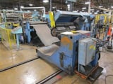 Image for 48" x .134" Paxson, loop slitting line with 3 heads, 20000 lb., 6" arbor, entry L-type coil car, pinch rolls