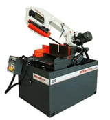 Image for 12.6" x 8.6" Hemsaw #320BSA, Carif Double Miter Band Saw, 1" x 119" x .035" blade, semi-automatic, new