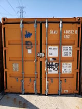 Image for Shipping Containers, 40' L x 8' width x 8' H, Some Say FBZ, Two In Good Shape, Five Need Floor Repair