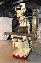 Image for Acer #3VKH, Vertical Milling & Drilling Machine, 10" x 50" table, 3 HP, square saddle ways, load head, 1994