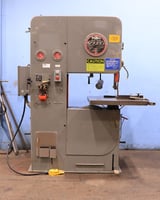 Image for 26" x 12" DoAll #2612-1, vertical band saw, variable speed, blade welder/grinder/shear, 1975