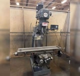 Image for Republic-Lagun #FTV-2, vertical milling machine, Newall digital read out, 3 HP, 10" x50" table