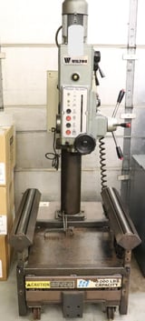 Image for Wilton #2401, geared head drill press, PDF, custom table w/ rollers