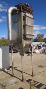 Image for 575 cfm, Ultra Industries Inc. #8V-16-58 III, Pulse Jet Dust Collector, 115 sq.ft., Built for 16 bags, 12' 3OH