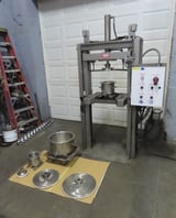 Image for 2 HP Myers Engineering #RAM-415, Hydraulic Ram Discharge Press, 1 gallon and 5 gallon